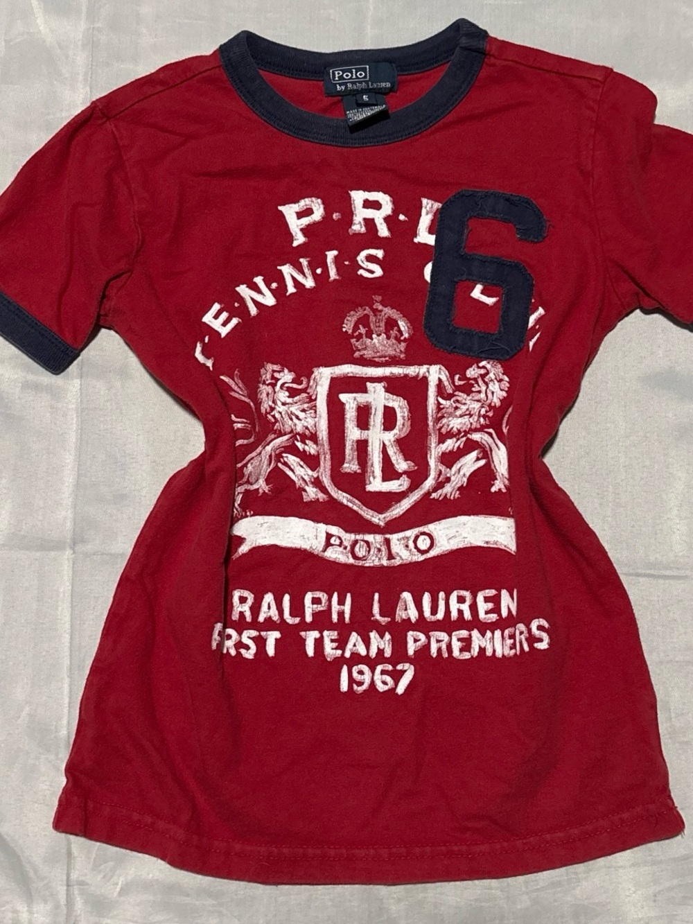 VINTAGE POLO BOYS Y2K GRAPHIC TEE